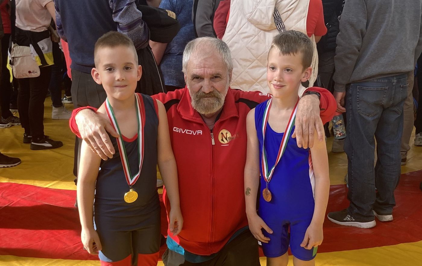 Dobogós fiúk Pocsai István edzővel
